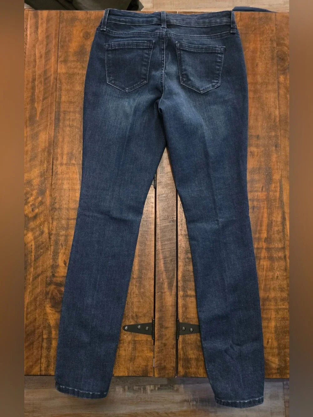 Crown & Ivy Dark Blue Women's Stretch Skinny Jeans